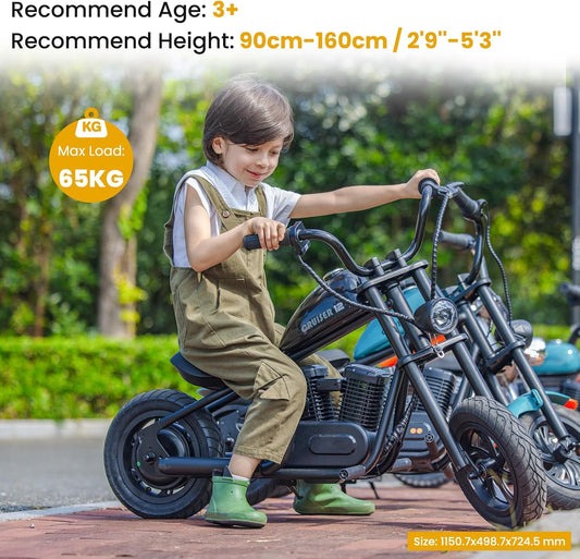 Motocicleta eléctrica para niños