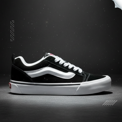 Zapatillas Clásicas Bajas para Hombre&nbsp; - Cubierta Sintética Transpirable y Parte Superior de Tela, Suela de PVC Acolchada,