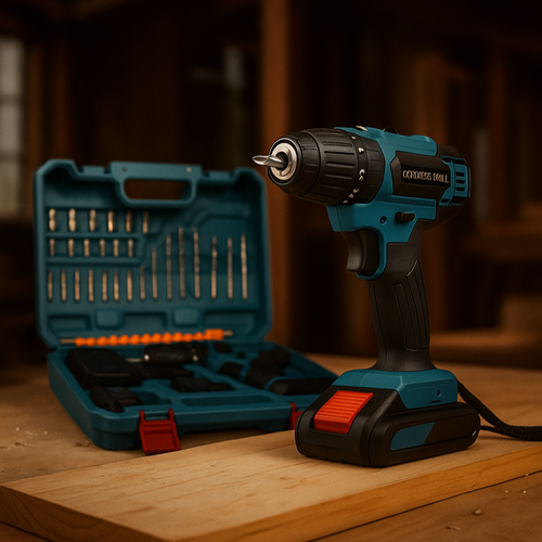 Kit Taladro Pro 48V – Inalámbrico + Maletín de Poder