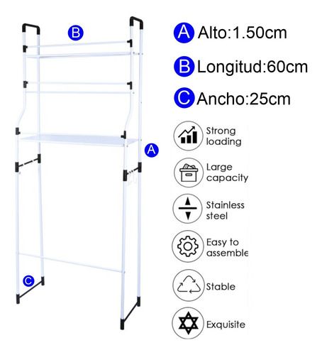 Organizador de lavadora