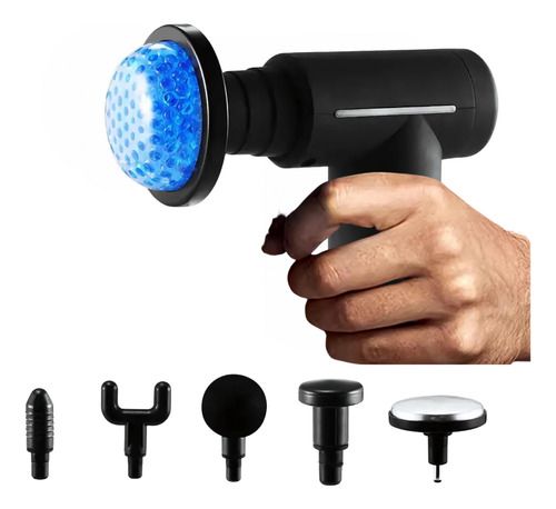 Pistola de Masaje Muscular con Gel Frío y Calor - Recuperación Total