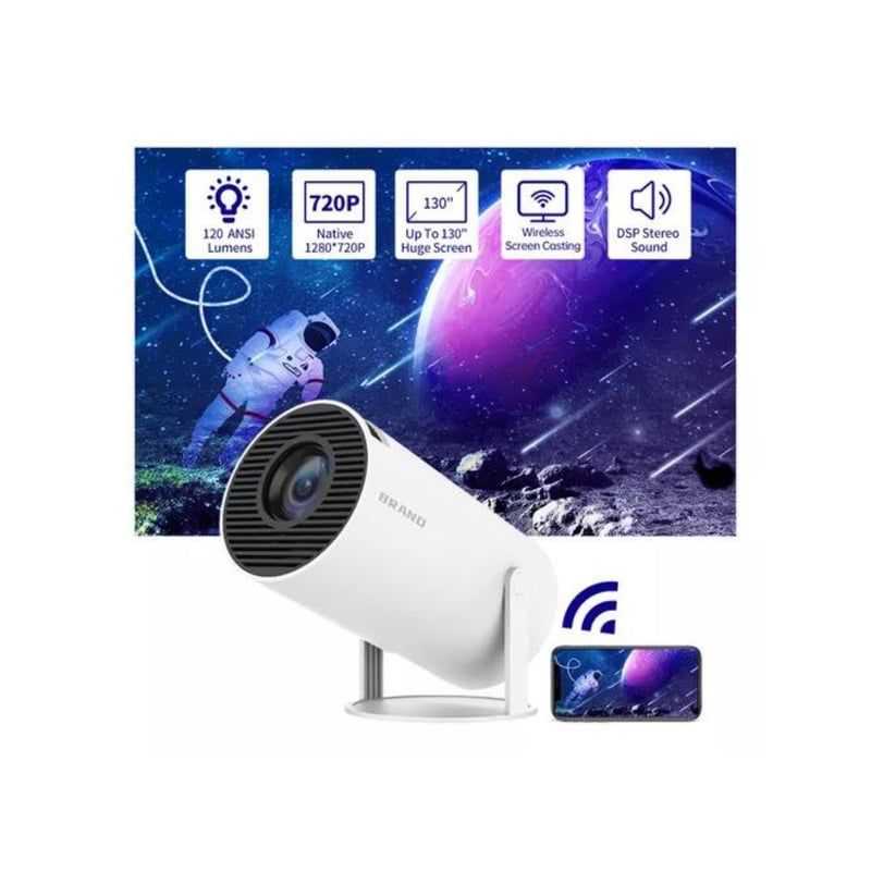 Proyector Inteligente 4K Ultra HD – Calidad y Entretenimiento en un Solo Dispositivo