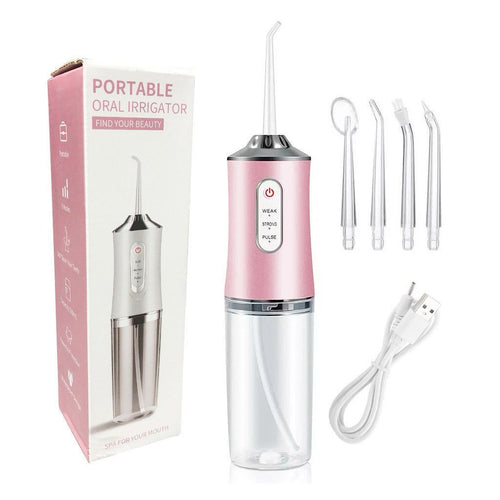 Irrigador Bucal Portátil - Limpieza Profunda y Salud Bucal en Cualquier Lugar