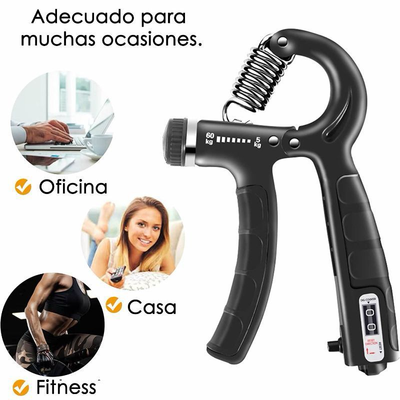 ¡Ejercitador  Fortalece tus manos en cualquier lugar!