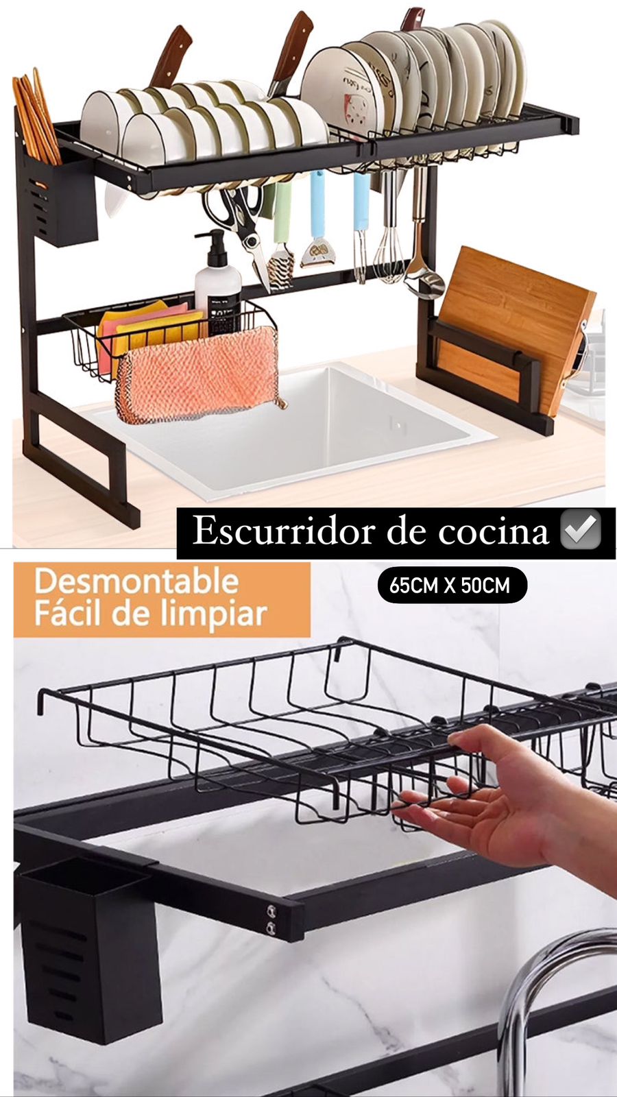 Escurridor Secador De Platos