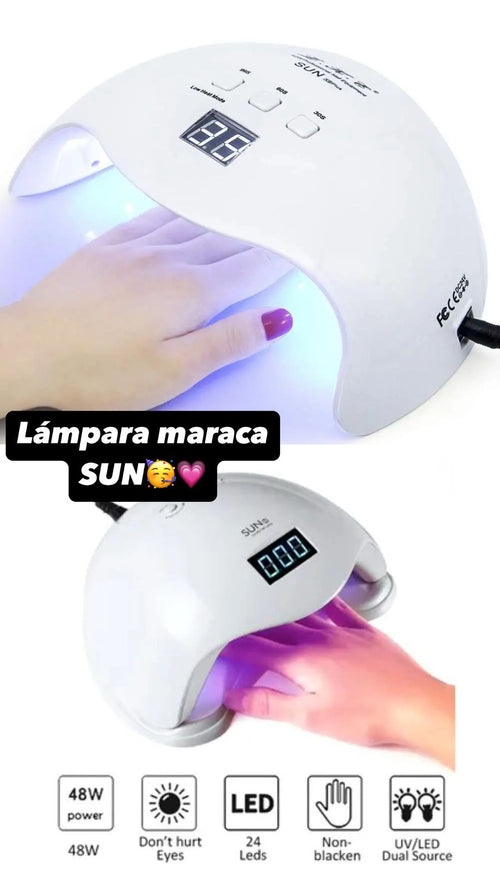 Lámpara LED/UV SUN para Uñas – 48W