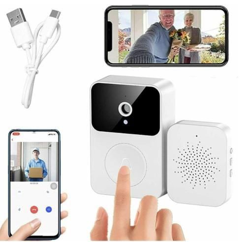 Timbre Inteligente con Cámara WiFi – Seguridad y Comodidad en tu Hogar