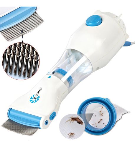 Peine Eléctrico Antipiojos con Succión – Eficaz, Rápido y Sin Químicos