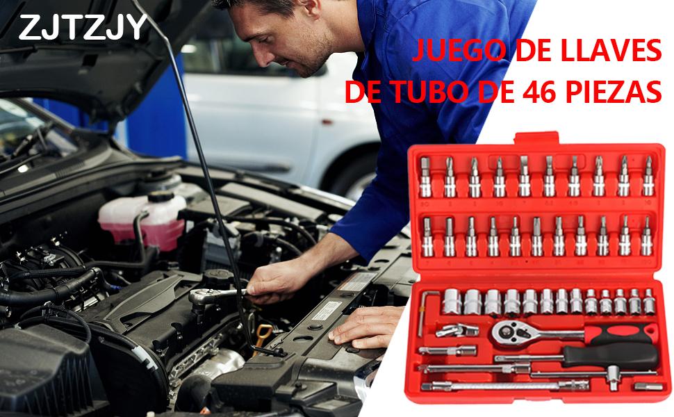 Caja de destornilladores de 46 piezas