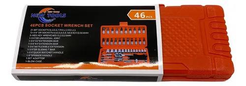 Caja de destornilladores de 46 piezas