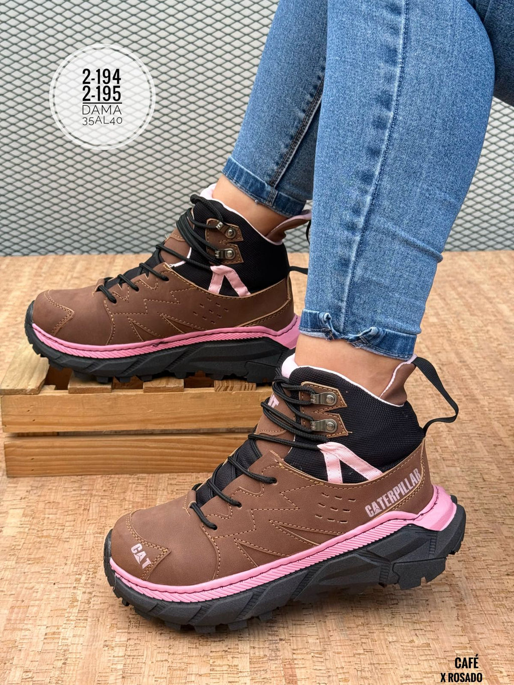 Botas de seguridad con cordones para mujeres ,botas de trabajo todo clima antideslizantes y anti-punzonadas, calzado laboral industrial y de construccion