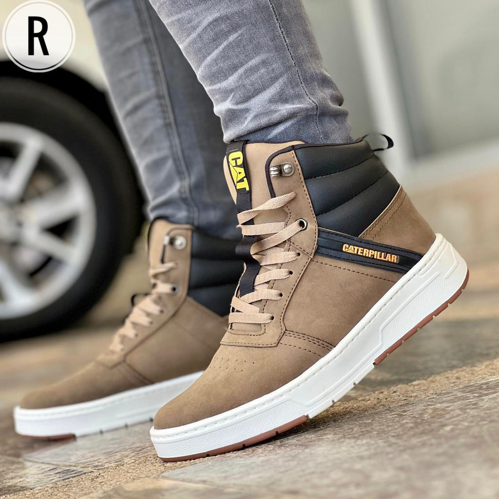 Botin para hombre modernos, resistente y antideslizante, ideal para actvidades.