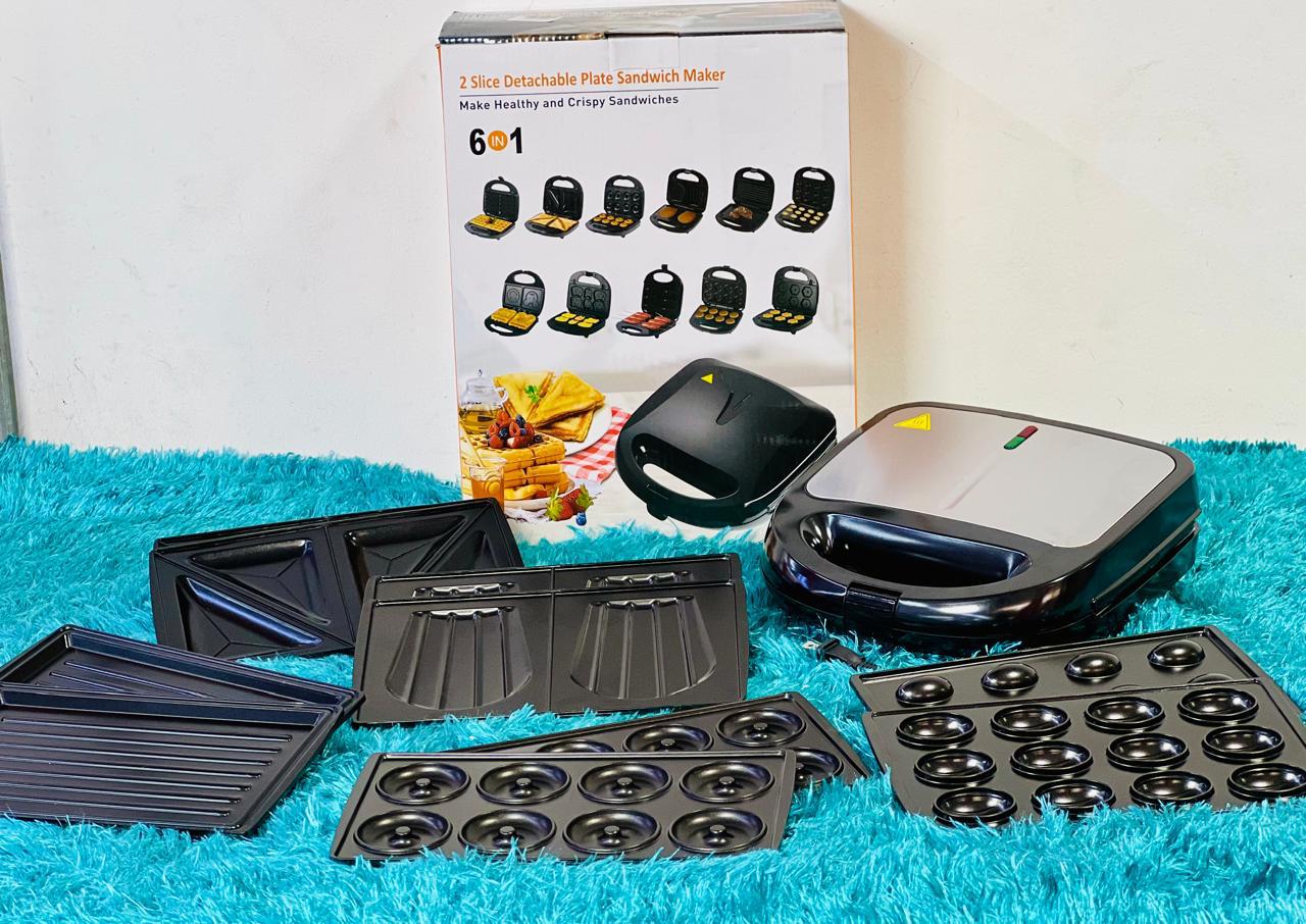 SÁNDWICHERA MULTIFUNCIONAL 6 EN 1