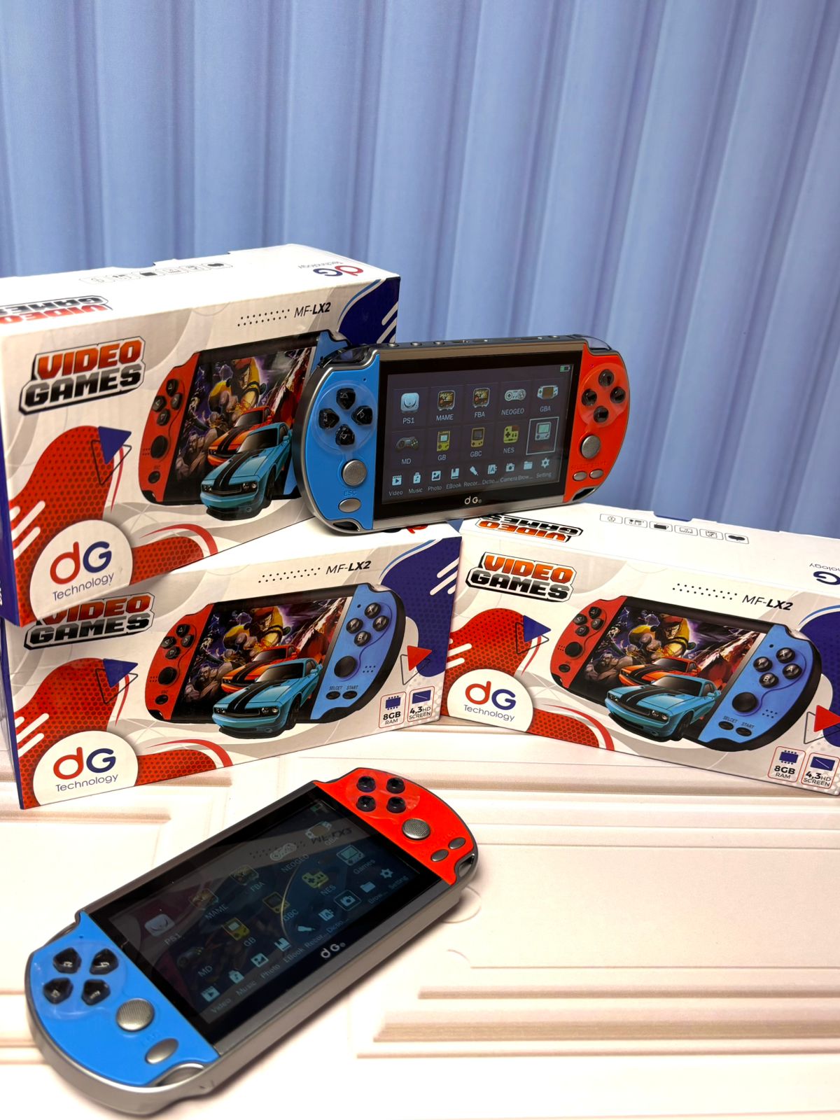 Consola Portátil X7 – MP5 Retro de Alta Definición