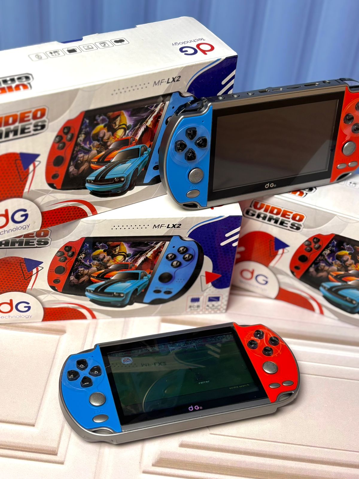 Consola Portátil X7 – MP5 Retro de Alta Definición