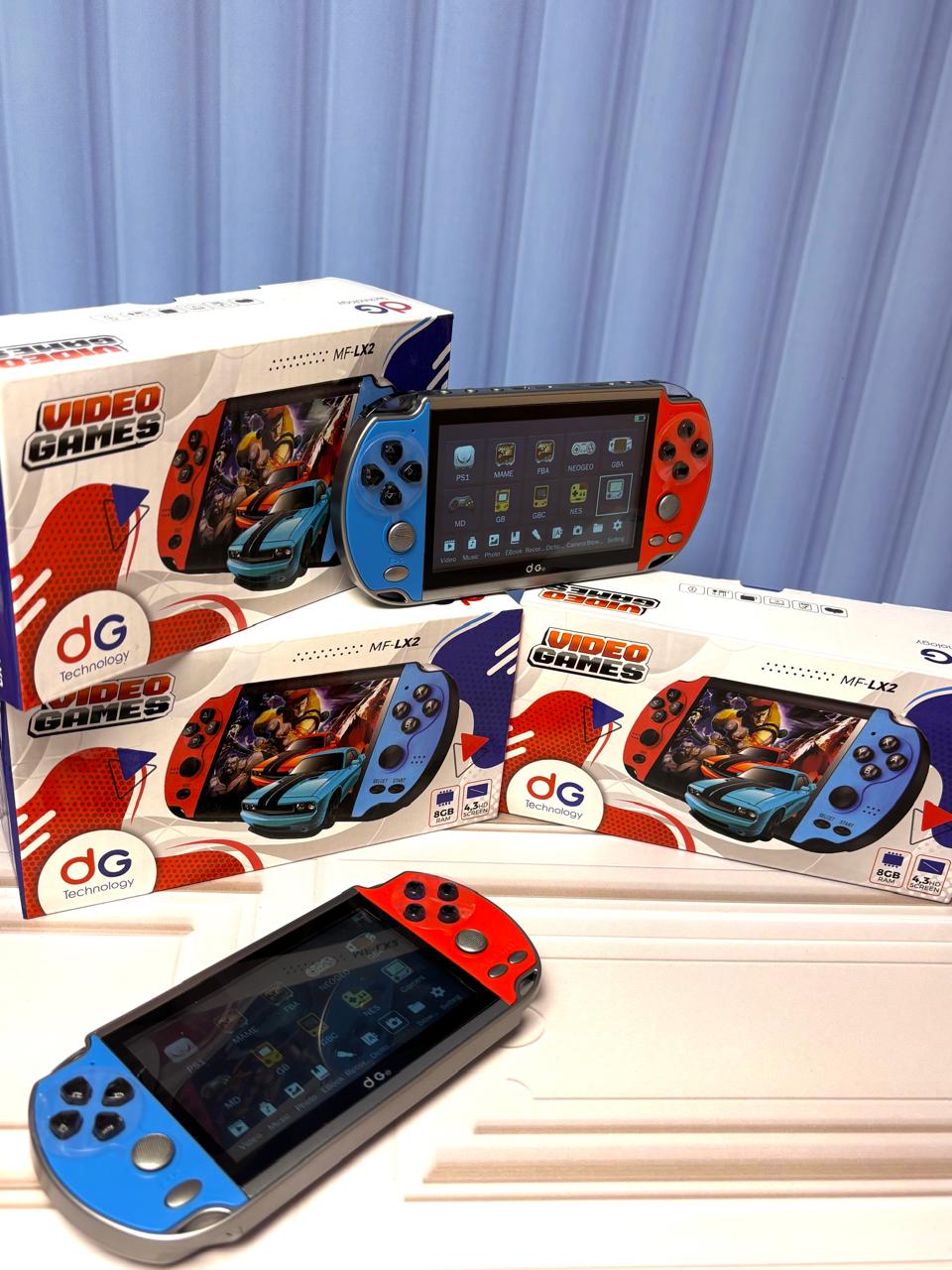 Consola Portátil X7 – MP5 Retro de Alta Definición