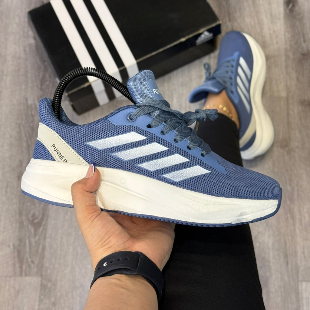 Zapatilla de running de suela liviana, antideslizante. tenis oversized para caminar , fitness y senderos. calzado deportivo ideal para tus aventuras