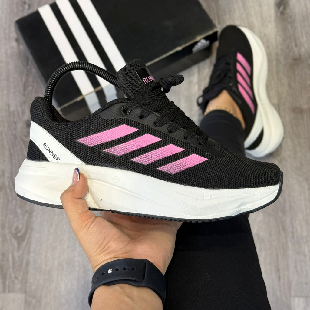 Zapatilla de running de suela liviana, antideslizante. tenis oversized para caminar , fitness y senderos. calzado deportivo ideal para tus aventuras