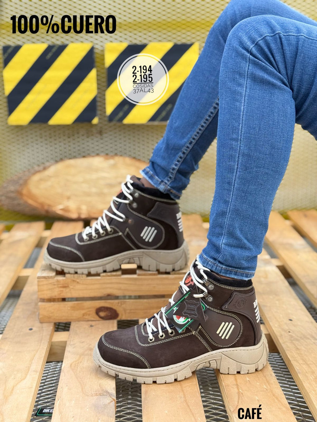 Bota unisex ideal para sendero y caminatas al aire libre con apliques en Caucho, Suela en Caucho confort,ojales en acero inoxidable una bota garantizada para todo terreno, Altura de la Caña 12cm