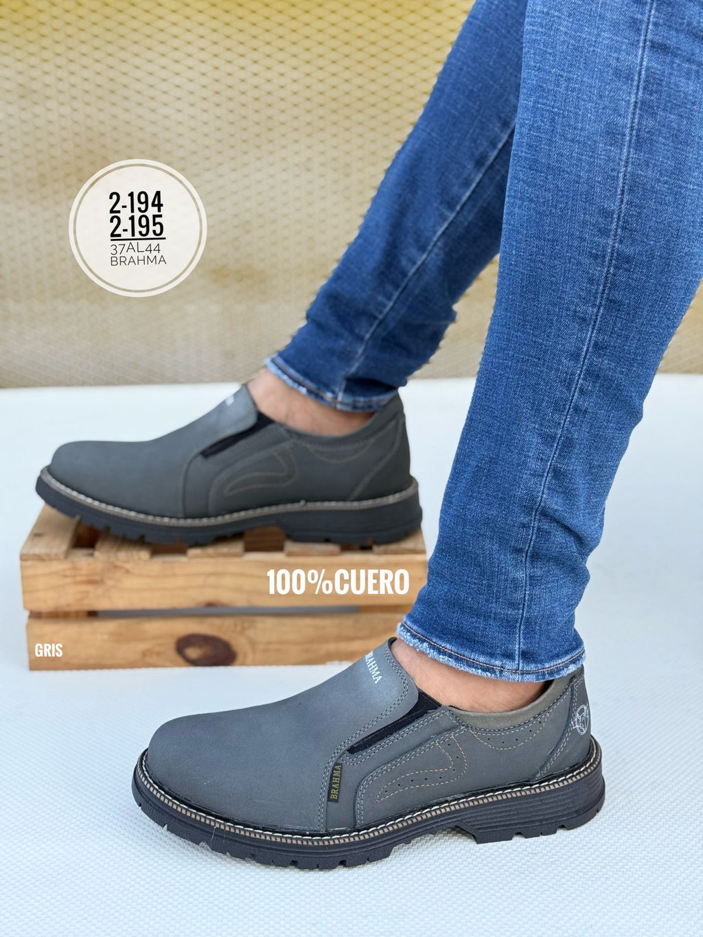 Zapato casual en cuero para caballero suela cosida y confort,corte bajo ideal para oficina,diseño elegante,comodo,suela suave