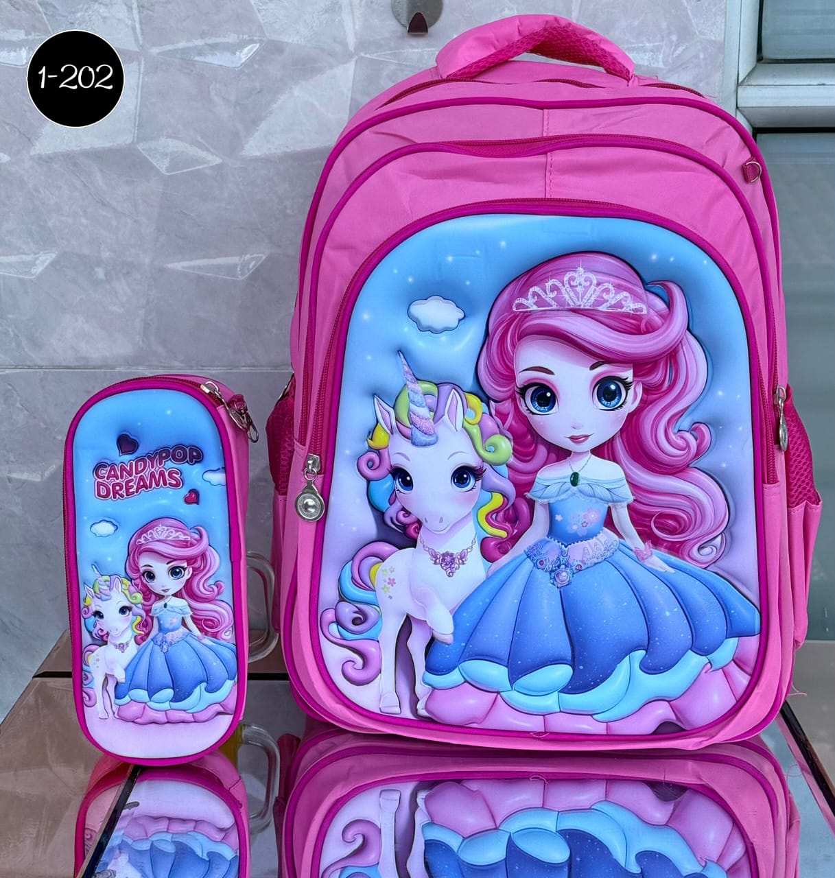 Diseño encantador que enamora Cómodo, práctico y resistente Perfecto para preescolar y primaria espectacular dua morral de niñas con su cartuchera incluida con el mismo estampado del bolso, morral delicado y hermoso