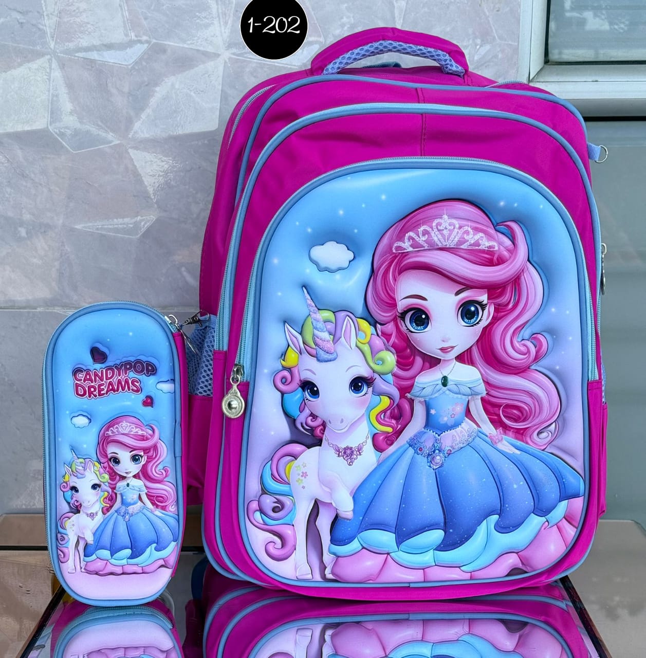 Diseño encantador que enamora Cómodo, práctico y resistente Perfecto para preescolar y primaria espectacular dua morral de niñas con su cartuchera incluida con el mismo estampado del bolso, morral delicado y hermoso