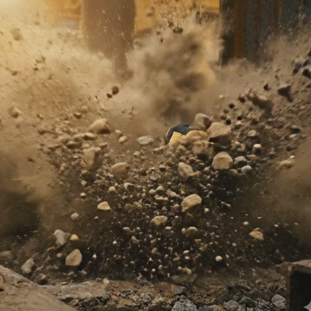 Botas de seguridad de 100% cuero para trabajo